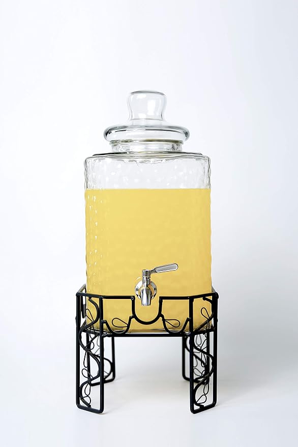 2.5 Gallon Glass Beverage Dispenser - Image 7