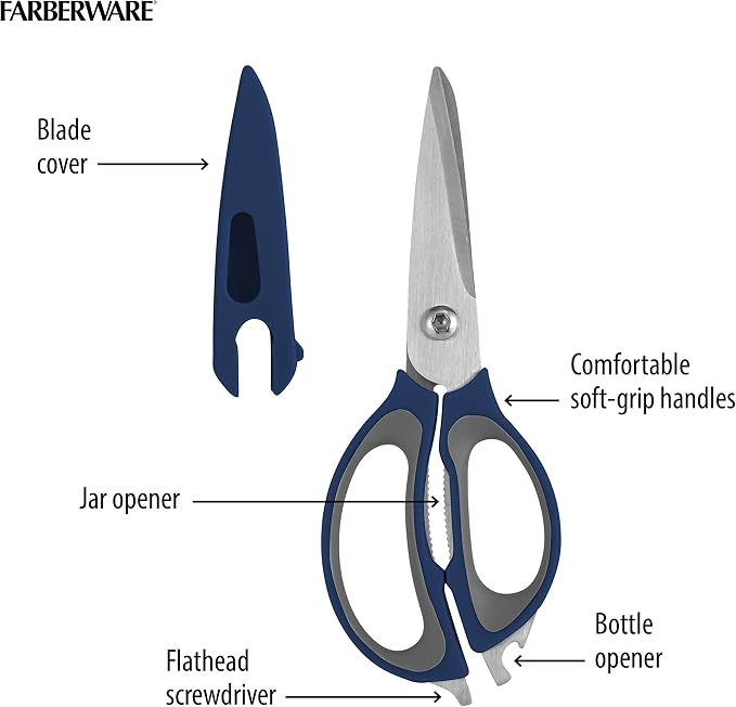 Farberware 4-in-1 Kitchen Shears - Image 5