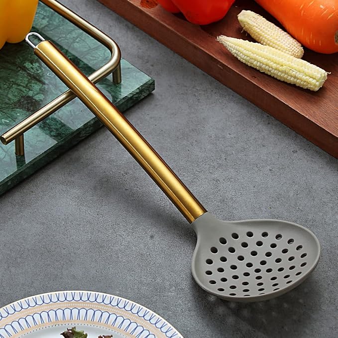 Gold Skimmer, Berglander Non-stick Silicone Strainer - Image 2