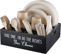 ALELION Paper Plate Dispenser for Countertop by ALELION
