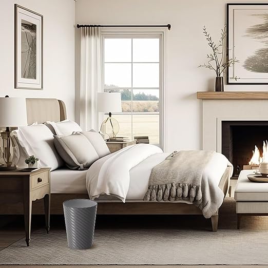 Lysam Bathroom Trash Can, 3 Pack 1.8 Gallons Small Trash Can - Image 6