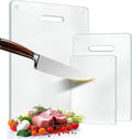 3 Pack Glass Cutting Boards for Kitchen Counter, Scratch Resistant, Dishwasher by OAKJAR