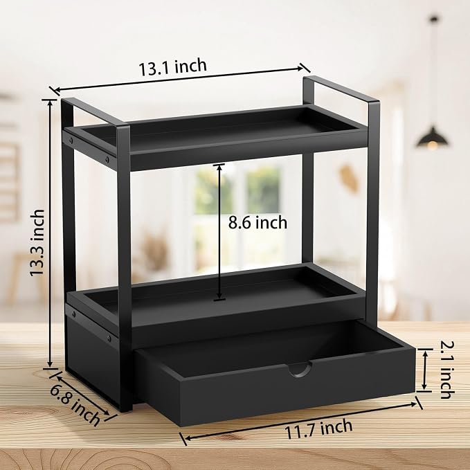 Boulphia 2-Tier Bathroom Organizer - Image 3
