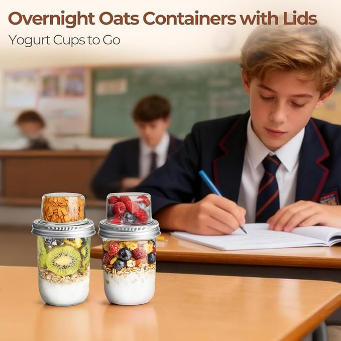ComSaf Overnight Oats Containers - Image 7