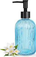 Topsky Stripe Glass Soap Dispenser by HomeandKitchenNO1