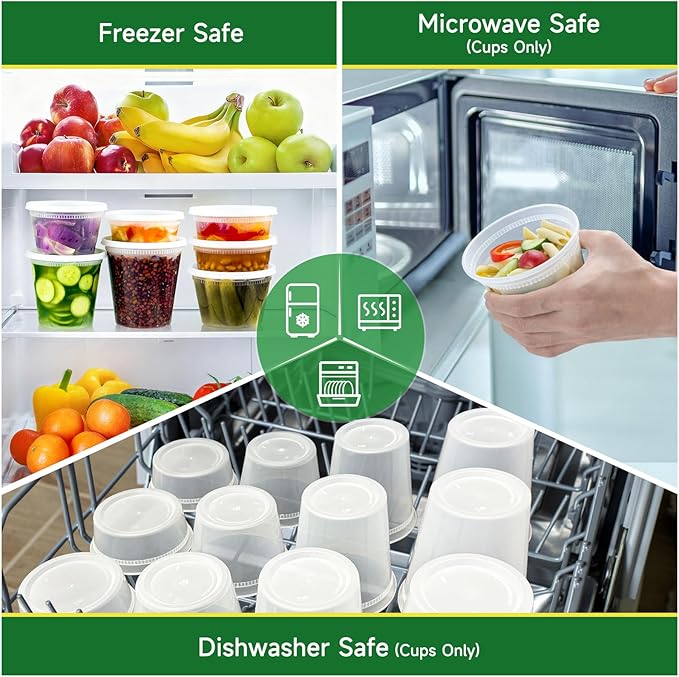 Dealusy 50 Set 16 oz Deli Containers - Image 5