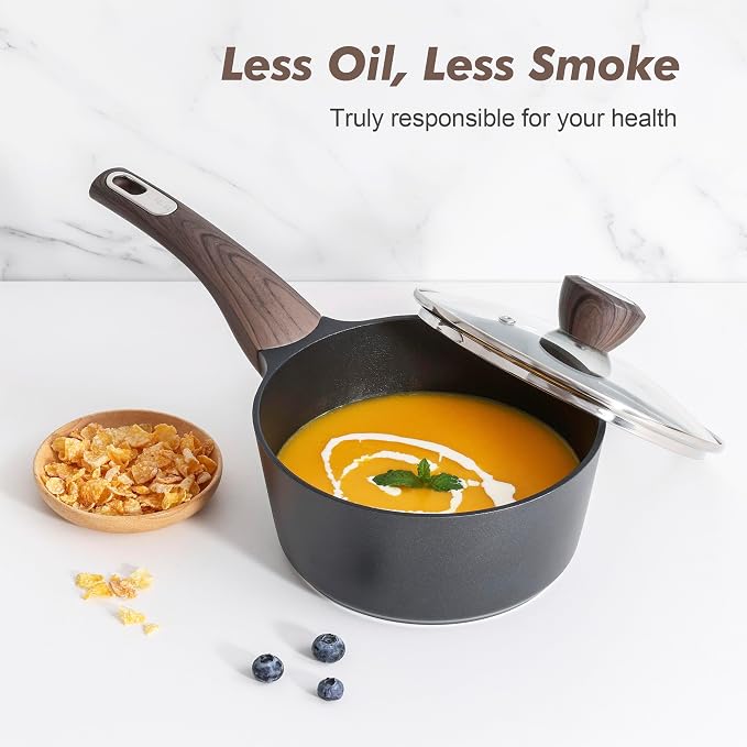 SENSARTE Pots and Pans Set Nonstick, Non-toxic Healthy Non Stick Kitchen - Image 7