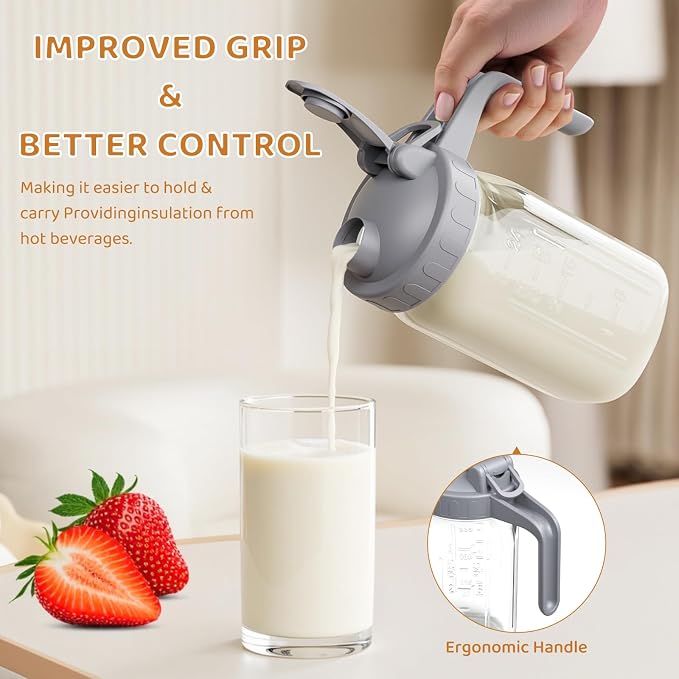 OneDream Breast Milk Pitcher 32oz Glass Pitcher - Image 3