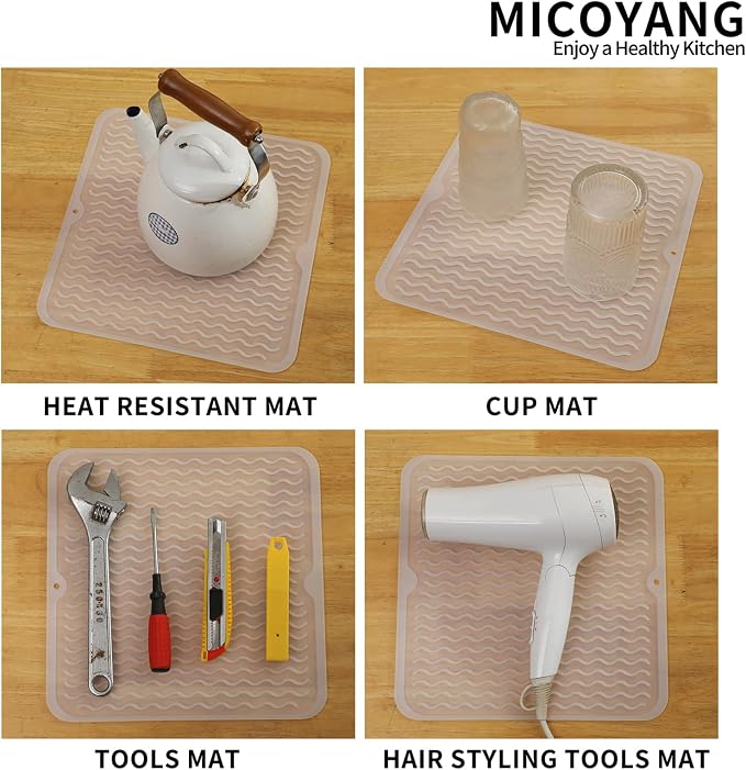 MicoYang Silicone Dish Drying Mat - Image 3