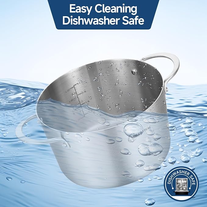 LOLYKITCH 3 Quart Stainless Steel Steamer Pot - Image 6