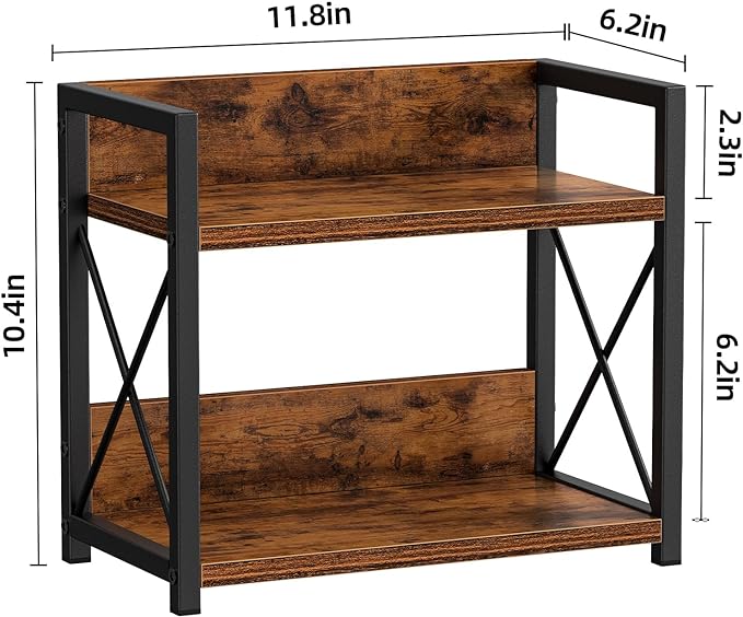 Giikin Countertop Shelf Organizer, 2 Tier Kitchen Spice Rack - Image 6