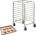 VEVOR 10-Tier Bun Pan Rack, Aluminum Racking Trolley Storage by VEVOR