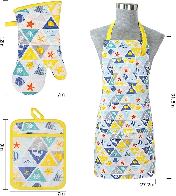 Alselo Oven Mitts and Pot Holders - Image 3