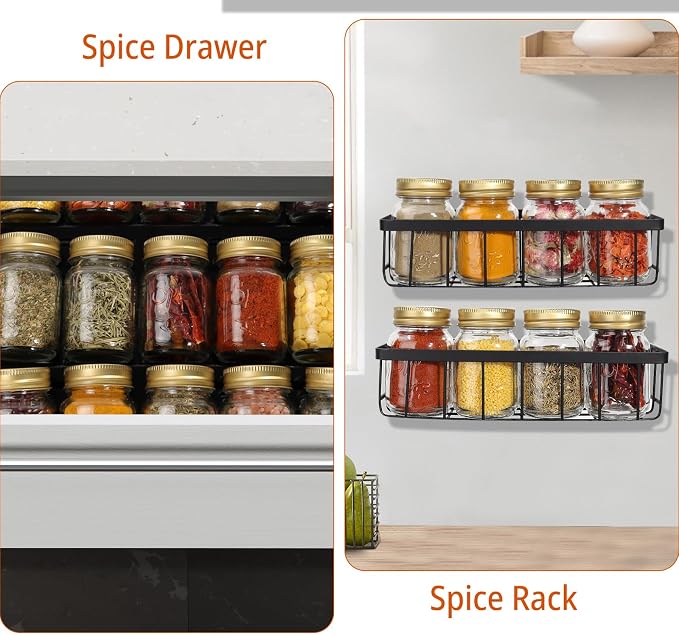 CycleMore 30 Pack 4oz Glass Mason Spice Jars, Round Spice Containers - Image 8