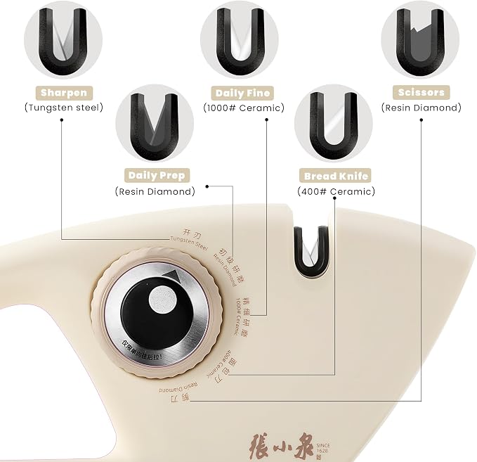 5 in 1 Knife Sharpener for Kitchen, 5-Stage - Image 3