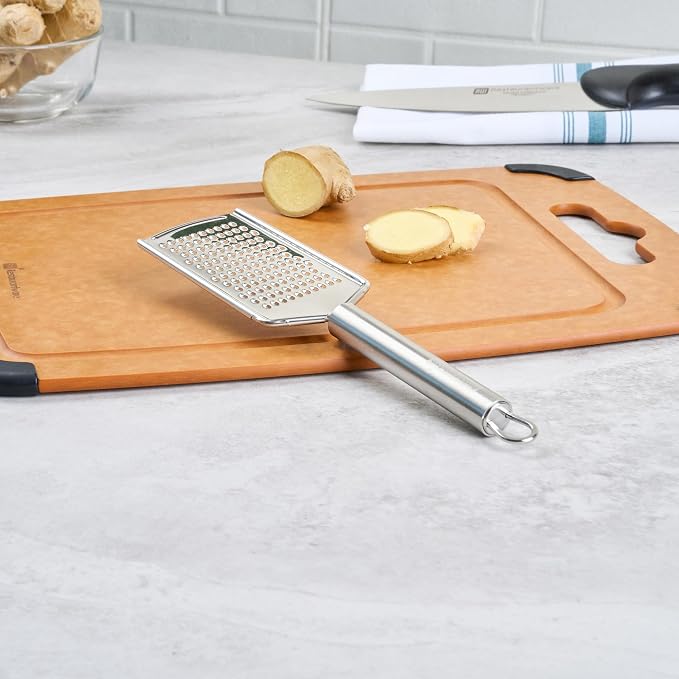 Restaurantware-German Standard Fine Handheld Graters, 6 Flat Cheese Graters - Image 6