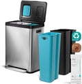 Home Zone Living 19 Gallon Kitchen Trash Can by HomeZoneLiving