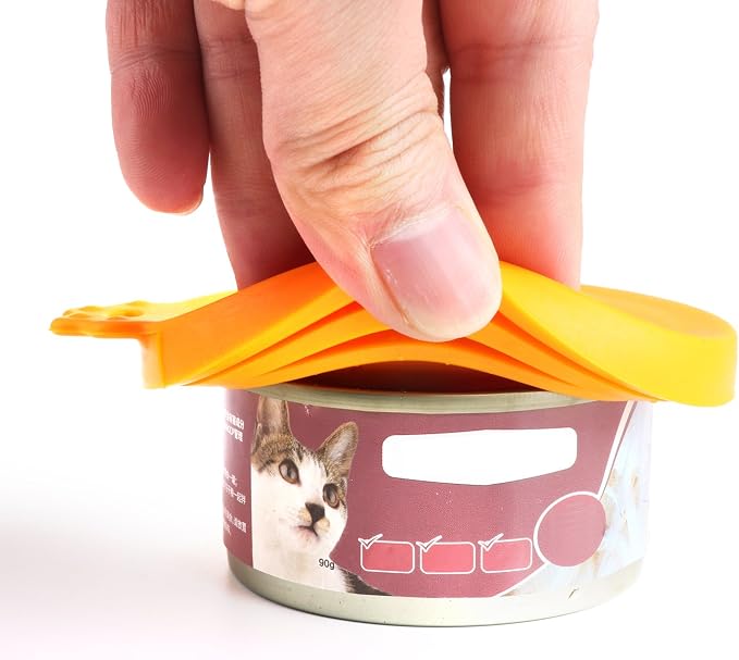 Comtim Pet Food Can Cover Silicone Can Lids - Image 5