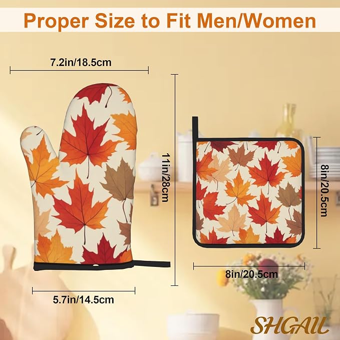 Oven Mitts and Hot Pads Set - Image 3