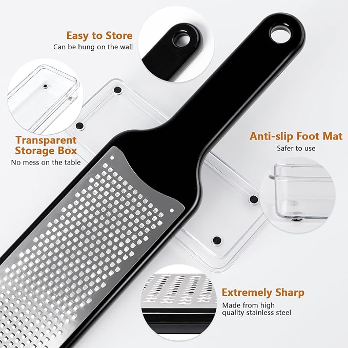 LHS Citrus Lemon Zester & Cheese Grater - Image 2