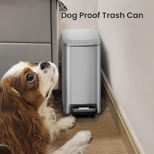 Cesun Small Bathroom Trash Can - Image 6