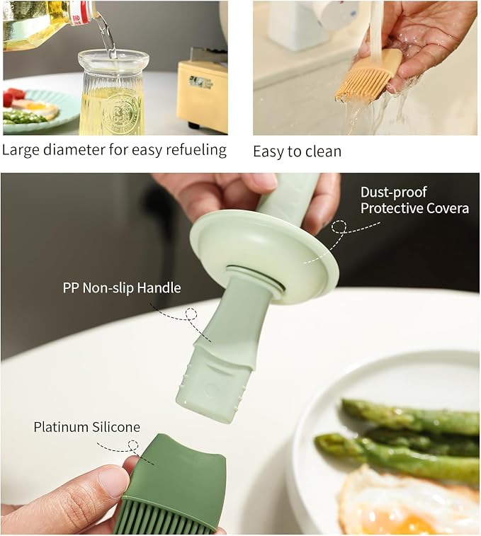 Oil Dispenser with Brush - Image 4