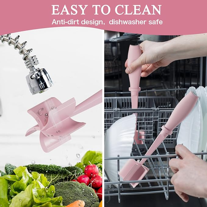 Meat Chopper, 5 Curve Blades Ground Beef Masher, Heat Resistant Meat Masher Tool - Image 5
