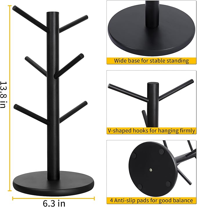 MyLifeUNIT Mug Holder Tree, Coffee Cup Holder - Image 7