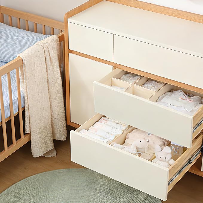 Drawer Organizer Clothes, 16 Pack Dresser Organizer Bins, Foldable Closet - Image 8
