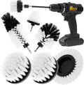 8 Pcs Drill Brush Attachment Set, Power Cleaning Scrub Brush Kit by ETOUPA