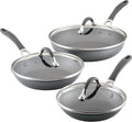 Circulon A1 Series with ScratchDefense Nonstick Induction Frying Pan Set by Circulon