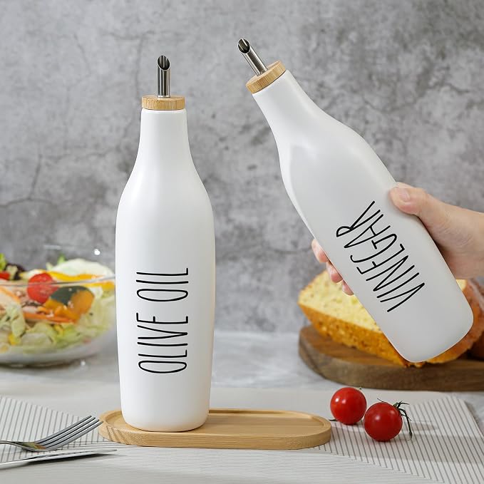 HOMCDALY Ceramic Olive Oil Dispenser - Image 6