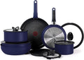 T-fal Ingenio Expertise Non Stick Cookware Set 14 Piece, Induction Oven Broiler by T-falbrand