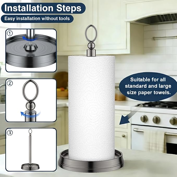 KASUNTO Paper Towel Holder - Image 3
