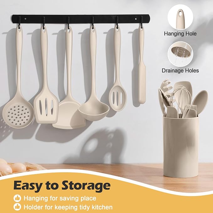 15-Piece Kitchen Cooking Utensils Set - Image 9