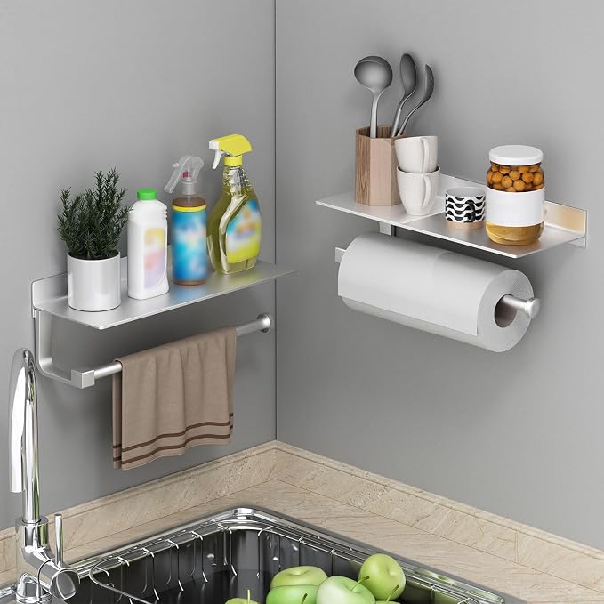 Danpoo Wall Mount Paper Towel Holder - Image 4