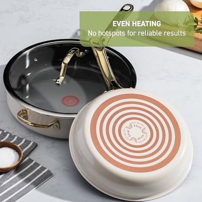 T-Fal Preserve Ceramic Nonstick Saute Pan - Image 6