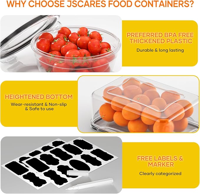 52 PCS Food Storage Containers - Image 4
