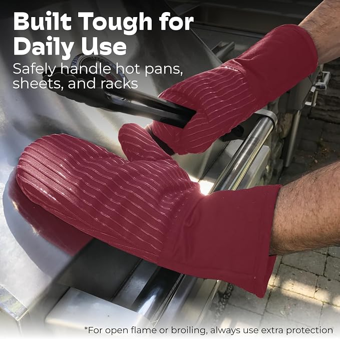 Silicone Oven Mitts - Image 7
