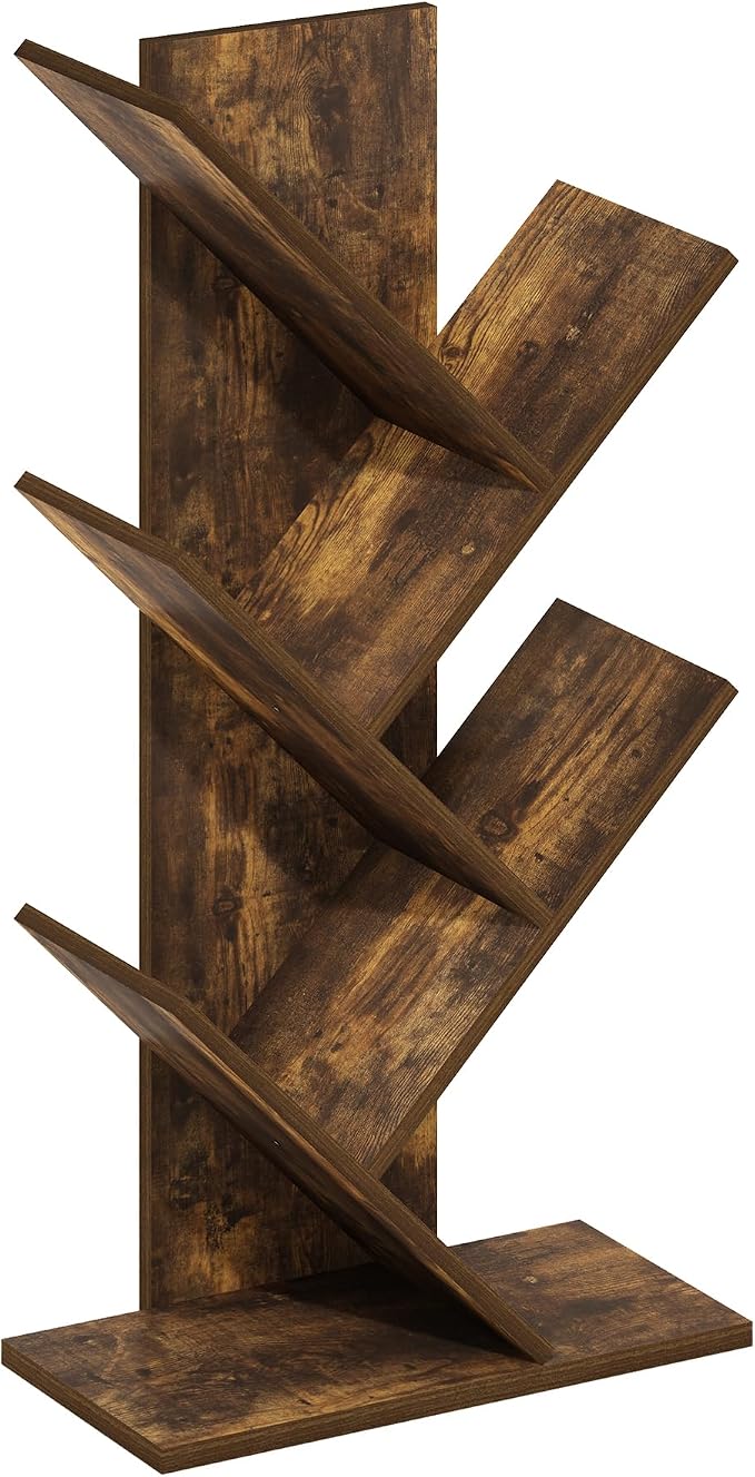 Furinno Tree Book Shelf, 5-Tier Bookshelf - Image 4