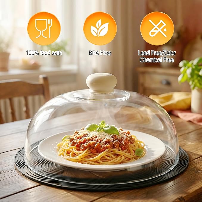 Glass Microwave Splatter Cover - Image 3