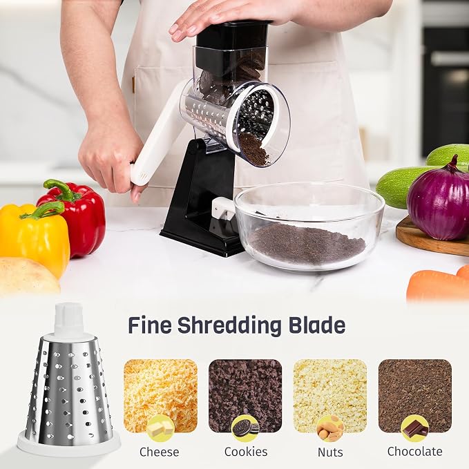 Upgraded Rotary Cheese Grater - Image 5