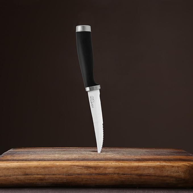 Hampton Forge Epicure–4PieceSteak KnifeSet–Black - Image 2