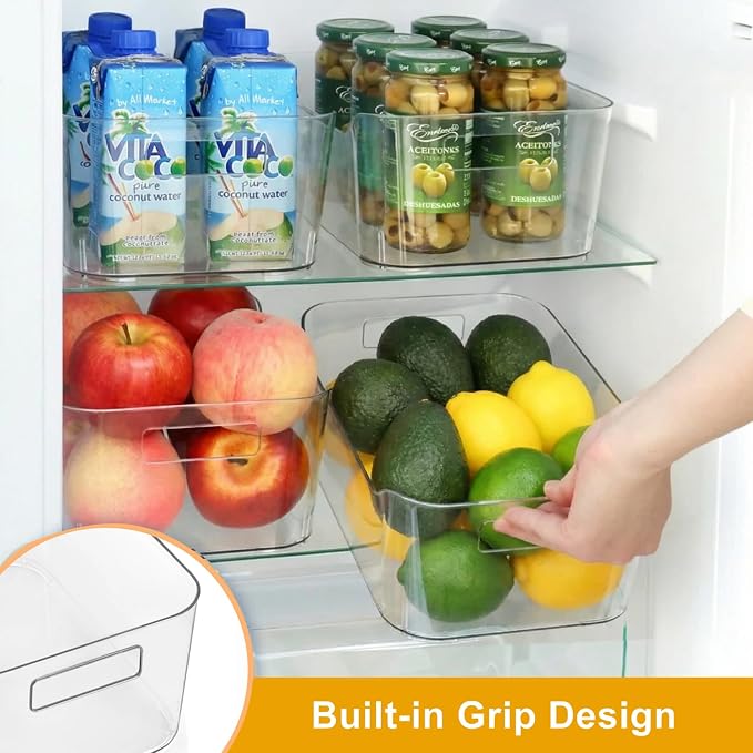 Hudgan 12 Pack Pantry Storage Bins - Image 4