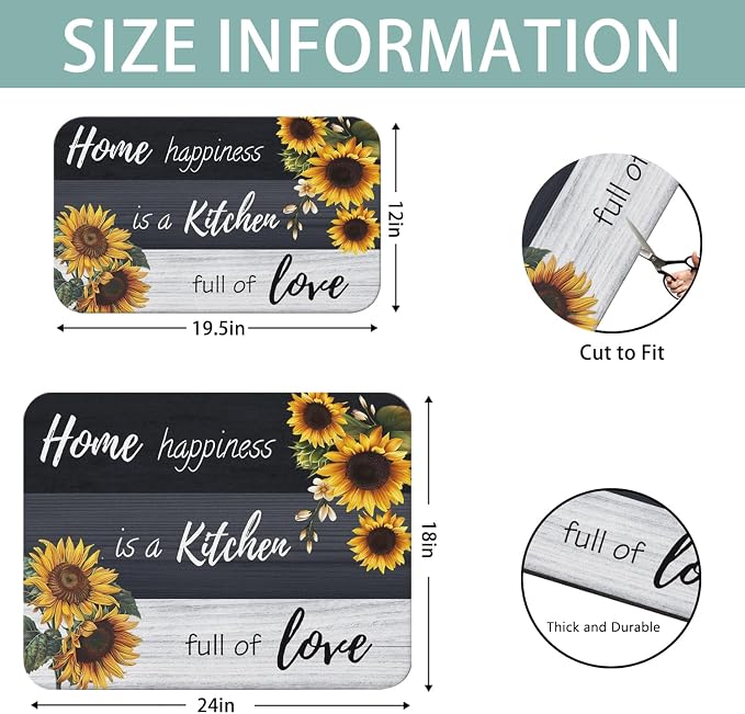 Dish Drying Mat for Kitchen Counter 2 Pack - Image 5
