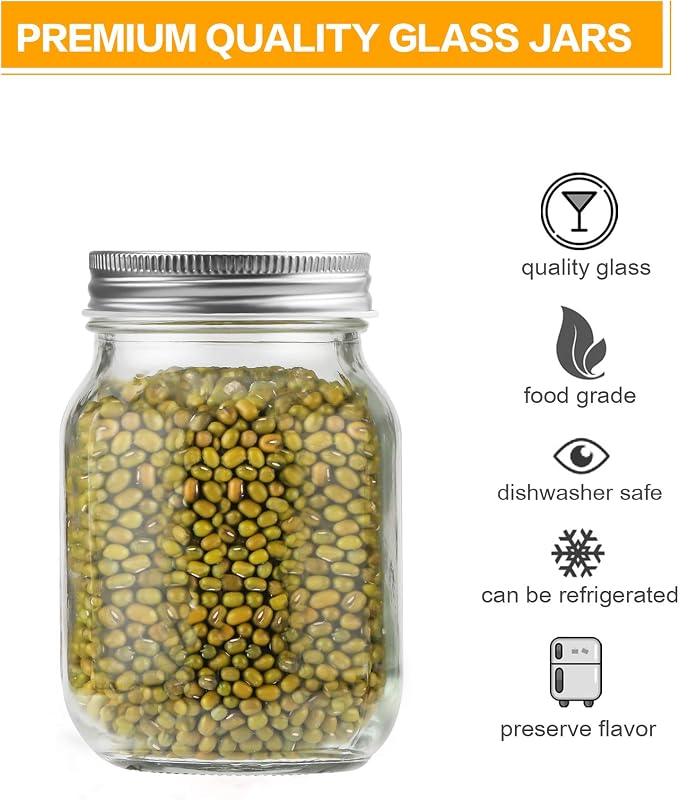 Rainforce 16 oz Mason Jars - Image 3
