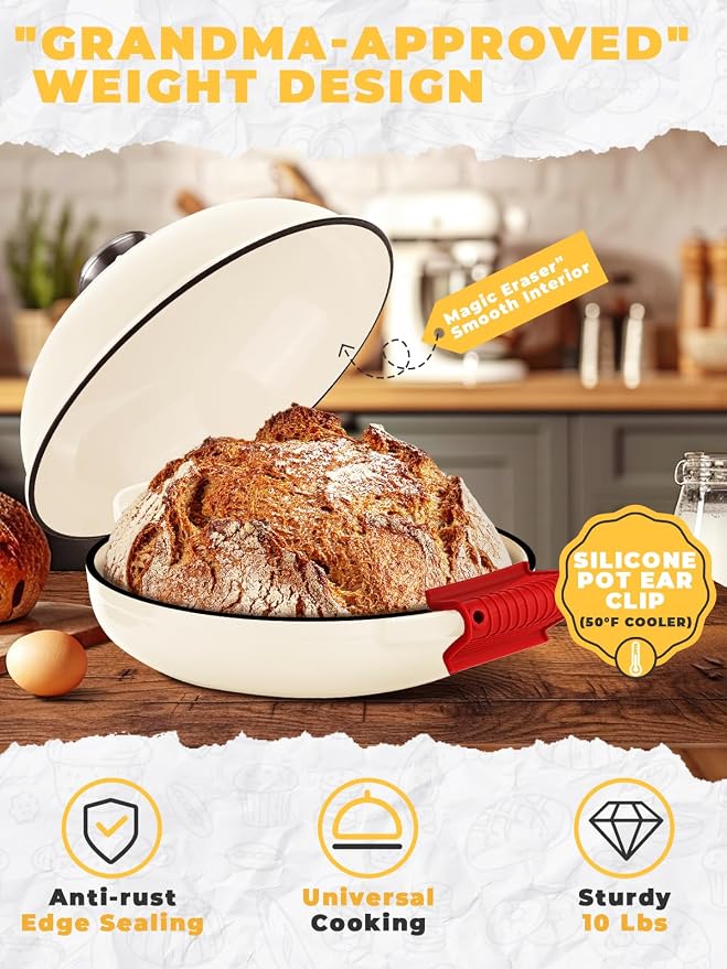 Dutch Oven Bread Baking Pot - Image 3