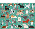 Dog Dish Drying Mat For Kitchen Microfiber Drying Mats Absorbent Reversible by Chiweiyang