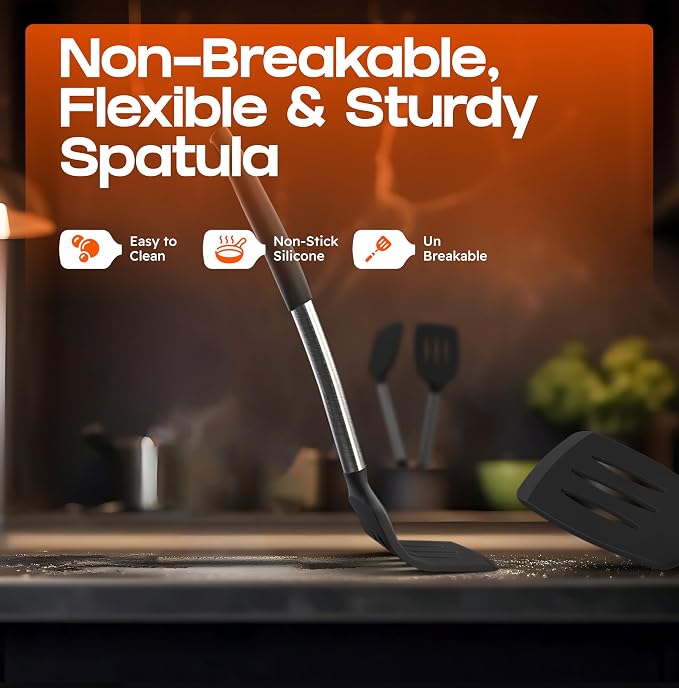 BakeRoyal Silicone Spatula Set - Image 6