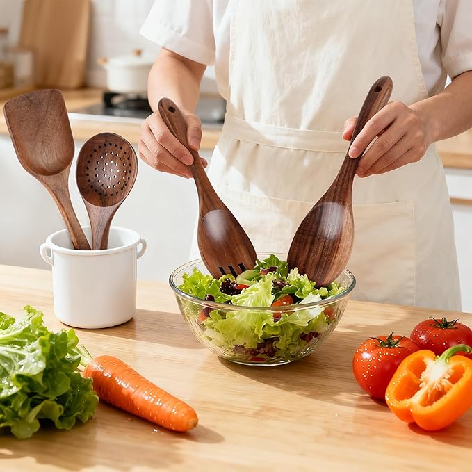 Wooden Spoons for Cooking - Image 2